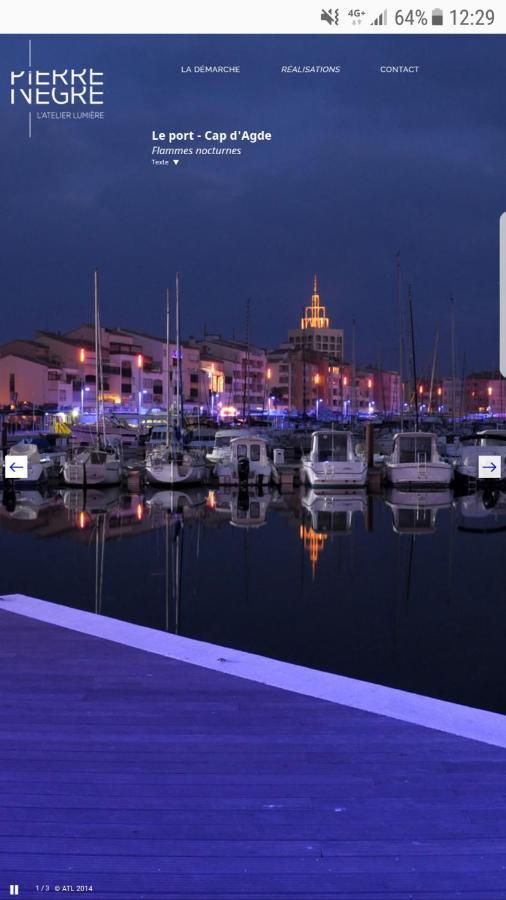 Super Studio Cap D'Agde 3 Apartment Bagian luar foto
